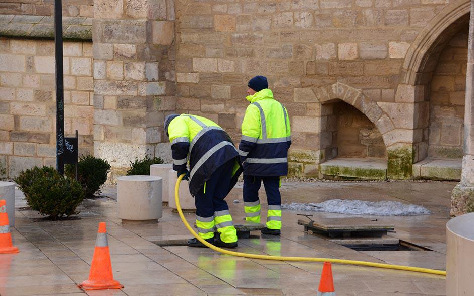 travaux assainissement prix Courbevoie